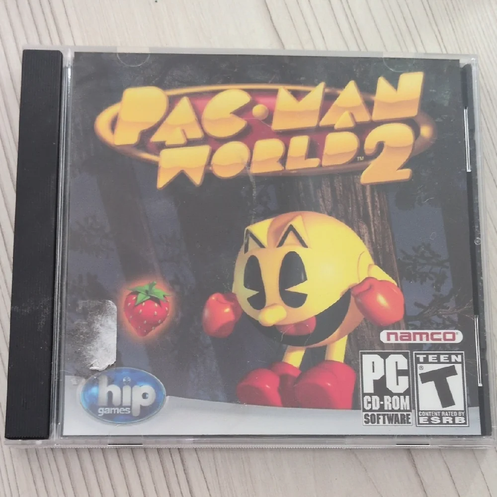 Pac-Man World 2 PC Game - Classic Black and Yellow